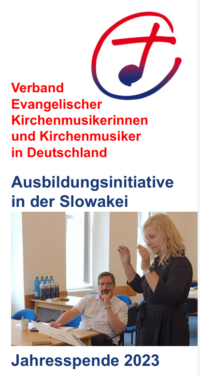 Ausbildungsinitiative in der Slowakei - Jahresspende 2023